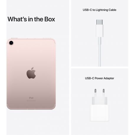iPad Mini Wi-Fi + Cellular 64GB Pink 6th Gen