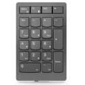 Lenovo Go Wireless Numeric Keypad - Keypad - wireless - 2.4 GHz - key switch: Scissor-Key - storm grey - retail - for ThinkCentre M70q Gen 2; ThinkPad E14 Gen 4; E15 Gen 4; ThinkStation P360; V15