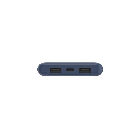 Belkin BOOST CHARGE - Power bank - 10000 mAh - 18 Watt - 3 output connectors (2 x USB, USB-C) - blue - 2