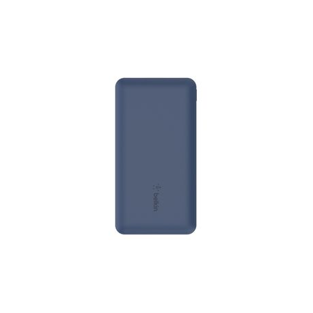 Belkin BOOST CHARGE - Power bank - 10000 mAh - 18 Watt - 3 output connectors (2 x USB, USB-C) - blue - 4