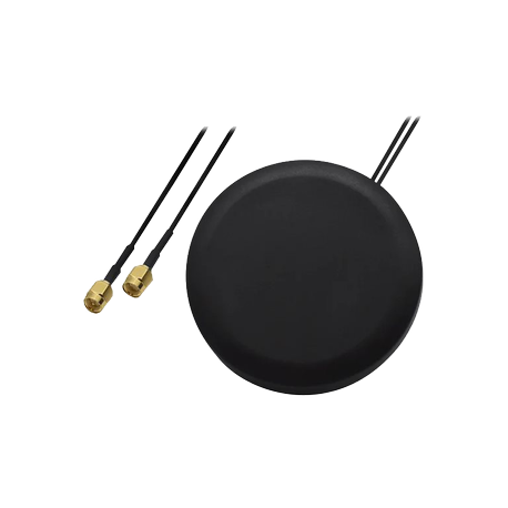 Teltonika - Antenna - cellular - 2.5 dBi (main), 2 dBi (aux) - roof-mountable, screw mount - 0