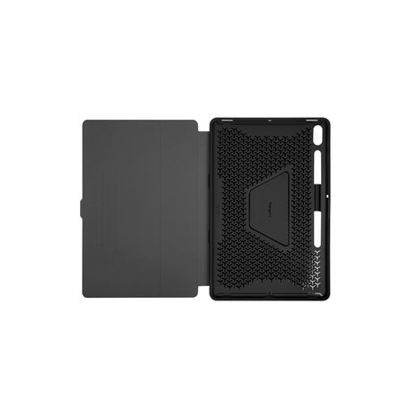 Targus Click-In - Flip cover for tablet - thermoplastic polyurethane (TPU) - black - 12.4" - for Samsung Galaxy Tab S7 FE, Tab S7+ - 2