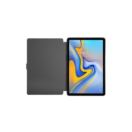 Targus Click-In - Flip cover for tablet - thermoplastic polyurethane (TPU) - black - 12.4" - for Samsung Galaxy Tab S7 FE, Tab S7+ - 9
