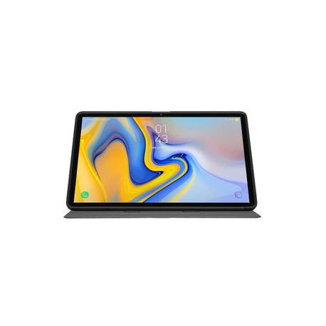 Targus Click-In - Flip cover for tablet - thermoplastic polyurethane (TPU) - black - 12.4" - for Samsung Galaxy Tab S7 FE, Tab S7+ - 10