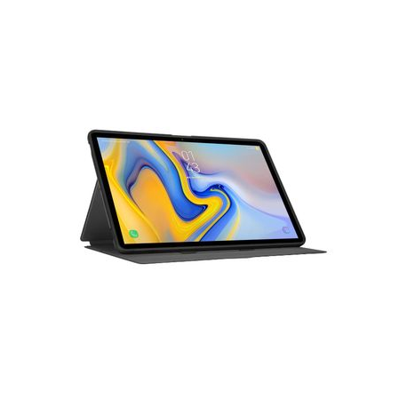 Targus Click-In - Flip cover for tablet - thermoplastic polyurethane (TPU) - black - 12.4" - for Samsung Galaxy Tab S7 FE, Tab S7+ - 12