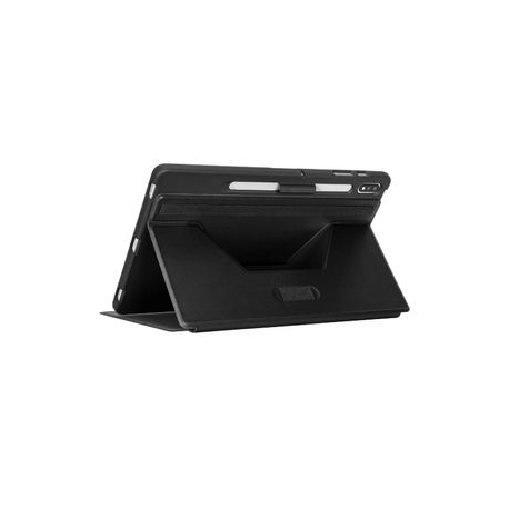 Targus Click-In - Flip cover for tablet - thermoplastic polyurethane (TPU) - black - 12.4" - for Samsung Galaxy Tab S7 FE, Tab S7+ - 14