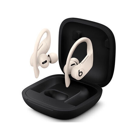Beats Powerbeats Pro - True wireless earphones with mic - in-ear - over-the-ear mount - Bluetooth - noise isolating - ivory - for iPad / iPhone / iPod / TV / Watch - 0