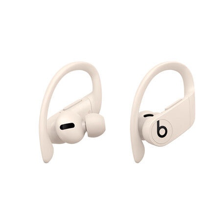 Beats Powerbeats Pro - True wireless earphones with mic - in-ear - over-the-ear mount - Bluetooth - noise isolating - ivory - for iPad / iPhone / iPod / TV / Watch - 4