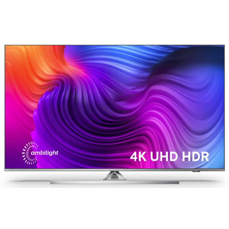 Philips 58PUS8506 - 58" Diagonal Class Performance 8500 Series LED-backlit LCD TV - Smart TV - Android TV - 4K UHD (2160p) 3840 x 2160 - HDR - light silver - 1