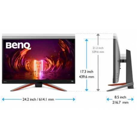 BENQ MOBIUZ EX2710Q 27” QHD HDRI IPS 165HZ 1MS FREESYNC PREMIUM