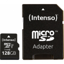 Intenso Professional - Flash memory card (microSDXC to SD adapter included) - 128 GB - UHS Class 1 / Class10 - microSDXC UHS-I