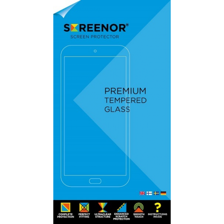 Screenor - Screen protector for mobile phone - glass - for Apple iPhone 13 mini - 0