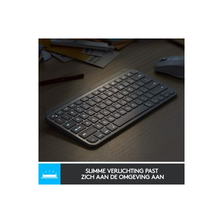 LOGITECH MX Keys Mini Minimalist Wireless Illuminated Keyboard - GRAPHITE - INTNL (US)