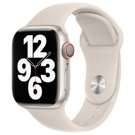 Apple - Band for smart watch - Regular size - starlight - for Watch (38 mm, 40 mm, 41 mm) - 2