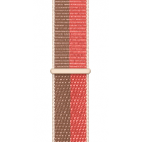41MM PINK POMELO/TAN SPORT LOOP