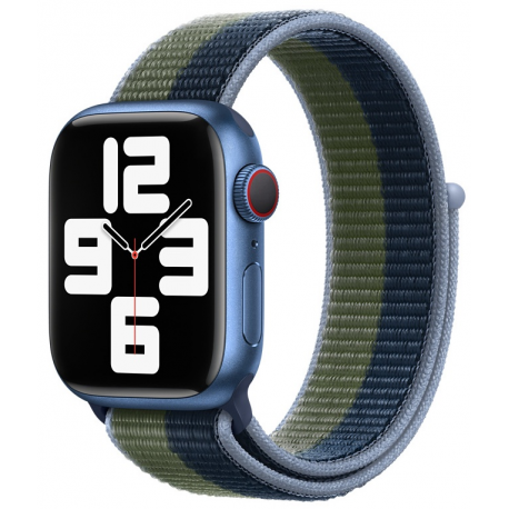 Apple - Loop for smart watch - Regular size - moss green, abyss blue - for Watch (38 mm, 40 mm, 41 mm) - 2