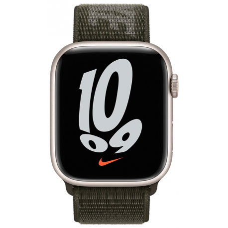 Apple Nike - Loop for smart watch - 130-190 mm - cargo khaki - for Watch (38 mm, 40 mm, 41 mm) - 3