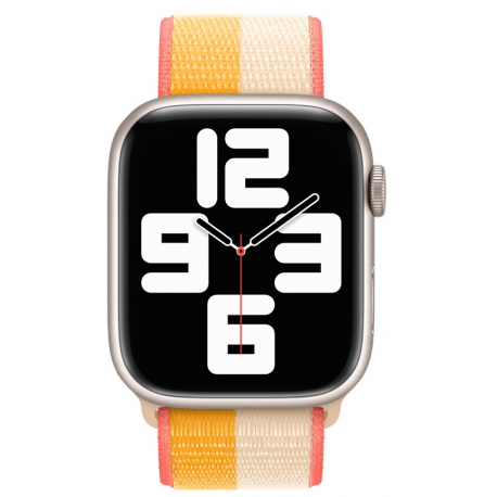 45MM MAIZE/WHITE SPORT LOOP
