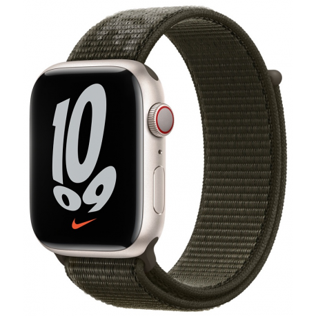 Apple Nike - Loop for smart watch - Regular size - cargo khaki - for Watch (42 mm, 44 mm, 45 mm) - 2