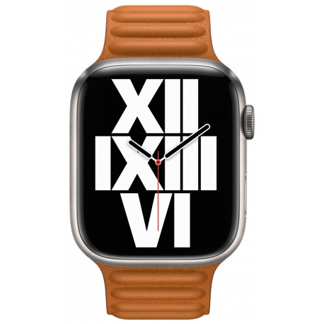 Apple - Strap for smart watch - M / L size - golden brown - for Watch (42 mm, 44 mm, 45 mm) - 2