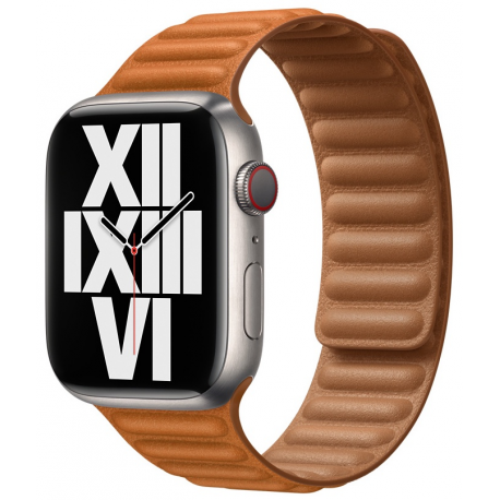 Apple - Strap for smart watch - M / L size - golden brown - for Watch (42 mm, 44 mm, 45 mm) - 3