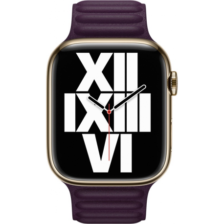 Apple - Strap for smart watch - M / L size - dark cherry - for Watch (42 mm, 44 mm, 45 mm) - 1