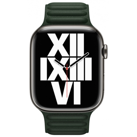 Apple - Strap for smart watch - M / L size - sequoia green - for Watch (42 mm, 44 mm, 45 mm) - 3
