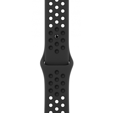 Apple Nike - Band for smart watch - 140-210 mm - black, anthracite - for Watch (42 mm, 44 mm, 45 mm) - 0