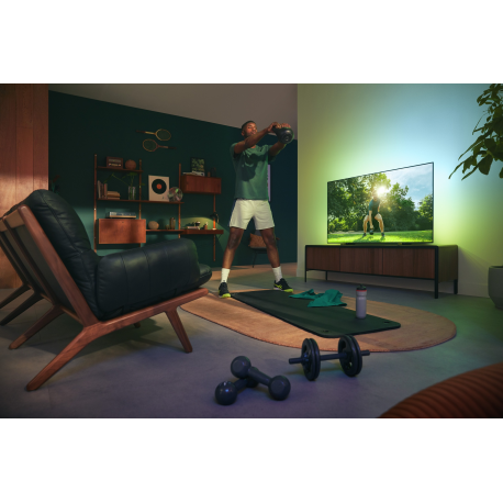 Philips 4K UHD OLED Android™ TV 65" 65OLED706/12 3-sided Ambilight 3840x2160p HDR10+ 4xHDMI 3xUSB LAN WiFi DVB-T/T2/T2-HD/C/S/S2