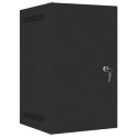 Lanberg - Rack cabinet - wall mountable - black, RAL 9004 - 9U - 10"