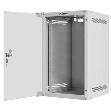 Lanberg - Rack cabinet - wall mountable - grey, RAL 7035 - 9U - 10" - 2
