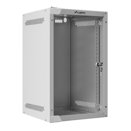 Lanberg - Rack cabinet - wall mountable - grey, RAL 7035 - 9U - 10" - 3