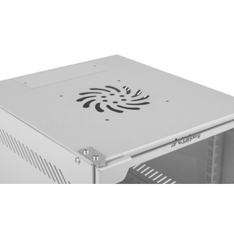 Lanberg - Rack cabinet - wall mountable - grey, RAL 7035 - 9U - 10" - 5