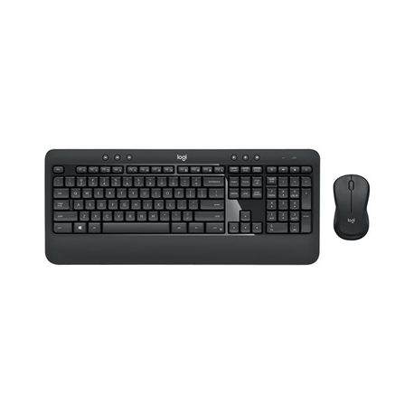 Logitech MK540 Advanced - Keyboard and mouse set - wireless - 2.4 GHz - French - 0