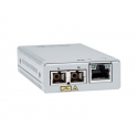 Allied Telesis AT MMC2000LX/SC - Fibre media converter - GigE - 10Base-T, 1000Base-LX, 100Base-TX, 1000Base-T, 1000Base-SC - RJ-45 / LX/SC single-mode - up to 10 km - 1310 nm - TAA Compliant