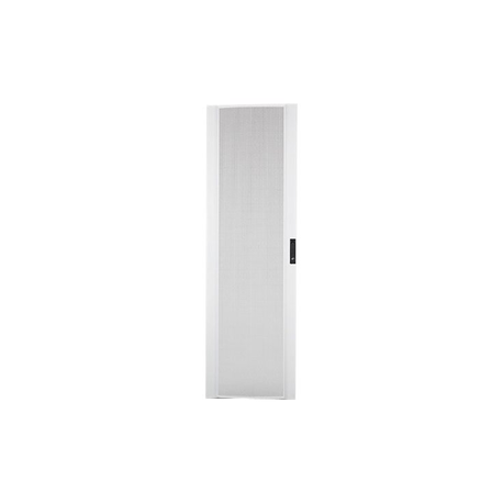 APC NetShelter SX - Rack front door (curved, vented) - grey - 42U - for P / N: SMX1500RMNCUS, SRT1000RMXLI, SRT1000RMXLI-NC, SRT10RMXLIX806, SRT5KRMXLW-TW - 0