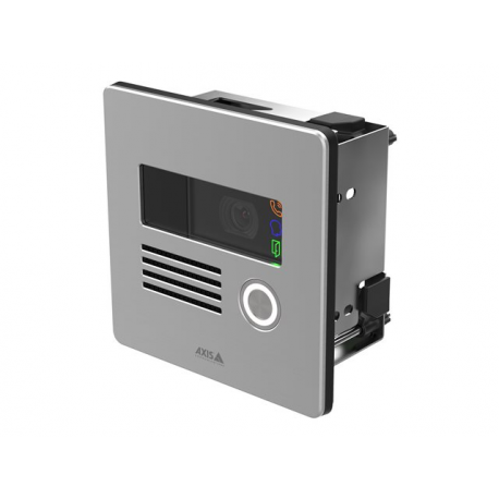 AXIS TI8202 - Wall mount for video intercom system - black, silver - for Axis I8016-LVE - 2