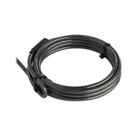 StarTech.com 6.5' (2m) Laptop Cable Lock, Nano Slot Compatible 4 Digit Combination Security Cable Lock, Serialized Anti-Theft Vinyl Coated Steel Cable Lock for Nano Slot Computer / Device - Nano Slot Laptop Lock (LTLOCKNANO) - Compatible with Kensington - security cable lock - 2 m - 4