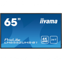 iiyama ProLite LH6552UHS-B1 - 65" Diagonal Class (64.5" viewable) LED-backlit LCD display - digital signage - Android - 4K UHD (2160p) 3840 x 2160 - matte black