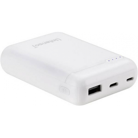 Intenso Powerbank XS10000 - Power bank - 10000 mAh - 3.1 A (USB, USB-C) - white - 2