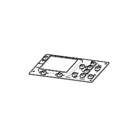 KIT CONTROL PANEL PCBA W/LCD ZD620T - 1