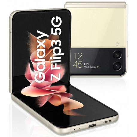 SAMSUNG Galaxy Z Flip3 6.7inch 5G 128GB Cream ANDROID