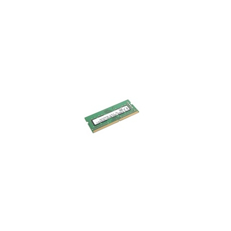 Lenovo - DDR4 - module - 4 GB - SO-DIMM 260-pin - 2666 MHz  /  PC4-21300 - 1.2 V - unbuffered - non-ECC - for ThinkCentre M715; M920q; M920x; M920z; ThinkPad P1; P52; P72; X1 Extreme; ThinkStation P330; V530-22; V530-24 - 0