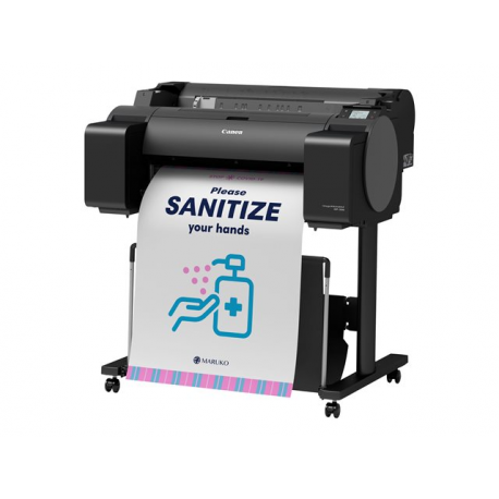Canon imagePROGRAF GP-200 - 24" large-format printer - colour - ink-jet - Roll A1 (61.0 cm) - USB 2.0, Gigabit LAN, Wi-Fi(n), USB host - 6