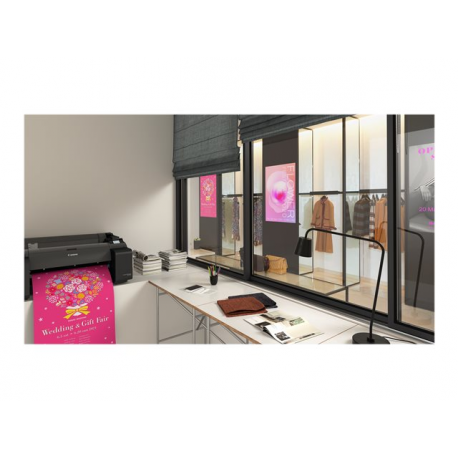 Canon imagePROGRAF GP-200 - 24" large-format printer - colour - ink-jet - Roll A1 (61.0 cm) - USB 2.0, Gigabit LAN, Wi-Fi(n), USB host - 18