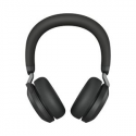 Jabra Evolve2 75 - Headset - on-ear - Bluetooth - wireless, wired - active noise cancelling - USB-A - noise isolating - black - Optimised for UC