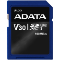 ADATA Premier Pro - Flash memory card - 128 GB - Video Class V30  /  UHS-I U3  /  Class10 - SDXC UHS-I
