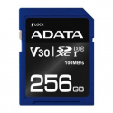 ADATA Premier Pro - Flash memory card - 256 GB - Video Class V30 / UHS-I U3 / Class10 - SDXC UHS-I