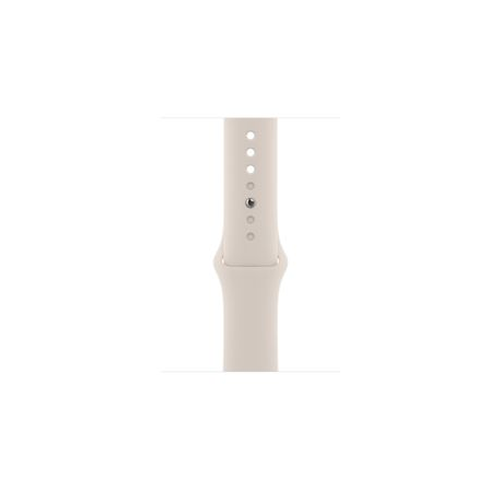 Apple - Band for smart watch - Regular size - starlight - for Watch (42 mm, 44 mm, 45 mm) - 0