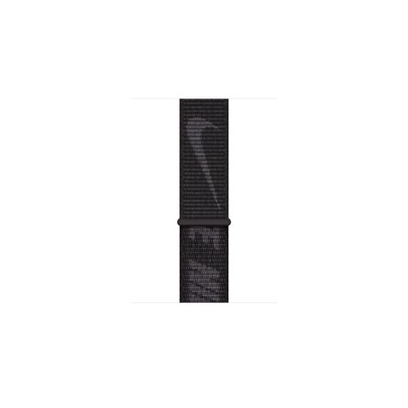 Apple Nike - Loop for smart watch - Regular size - black - for Watch (42 mm, 44 mm, 45 mm) - 0